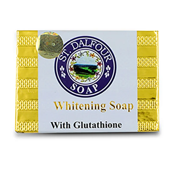 ST DALFOUR GLUTATHIONE SKIN WHITENING FACE AND BODY SOAP